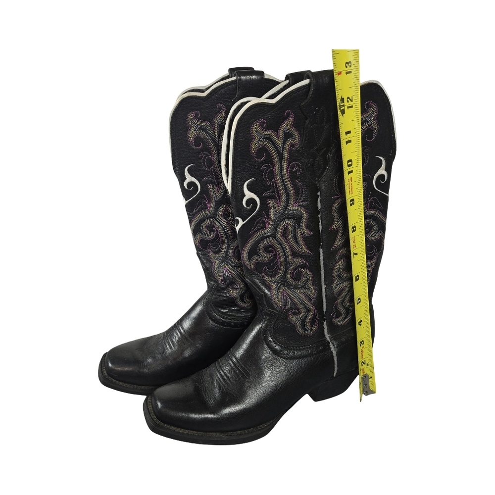 Justin Stampede Cowboy Boots Western Rodeo Coastal Cowgirl Festival Concert - Picture 5 of 12